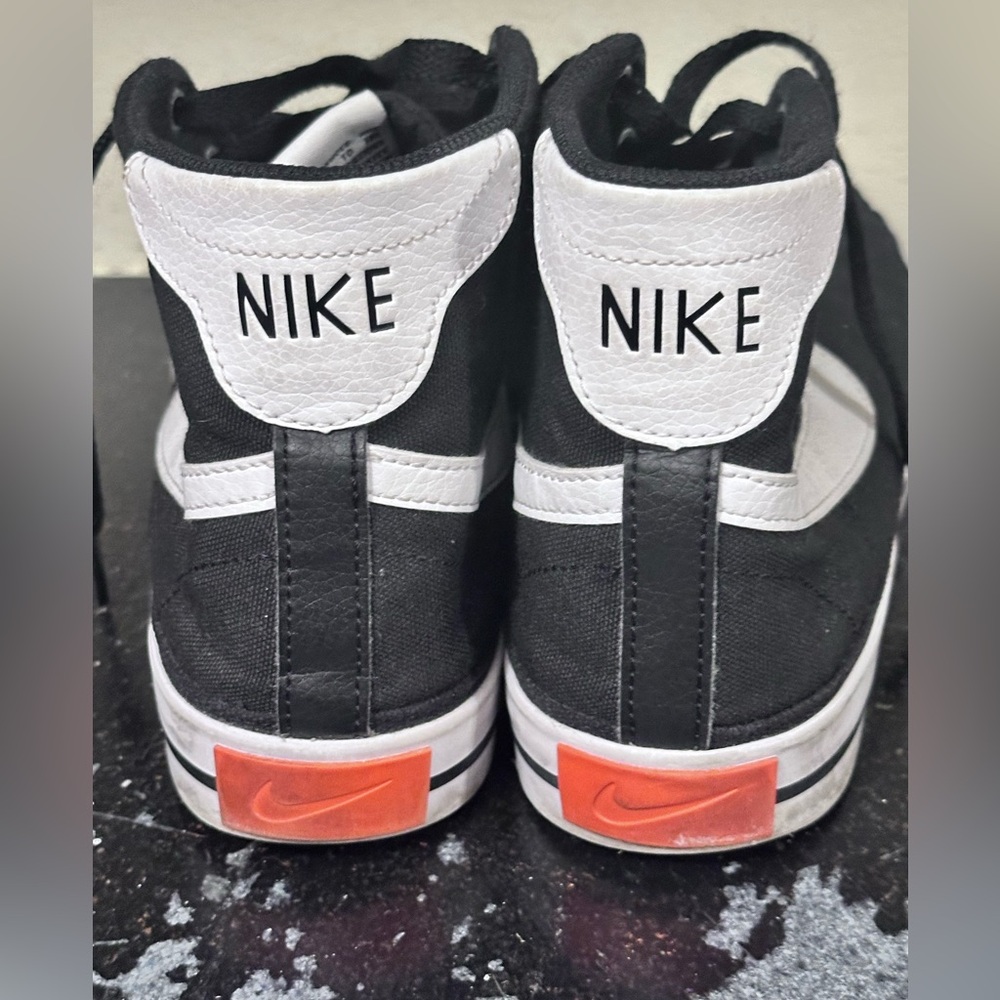 Nike Women’s Court Legacy Mid Sneaker - Black - Picture 2 of 7